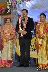 Actress Jaya Chitra Son Wedding Reception